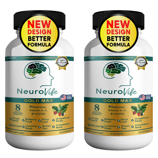 Neurovife Gold Max Brain Support Supplement