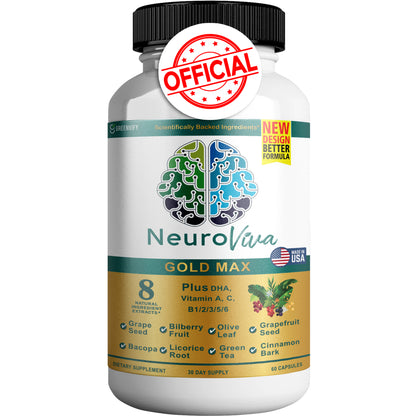 Neuroviva Gold Max Brain Support Supplement