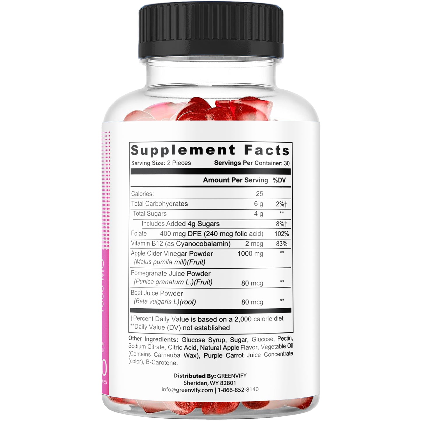 ReFit Keto Apple Cider Vinegar Gummies