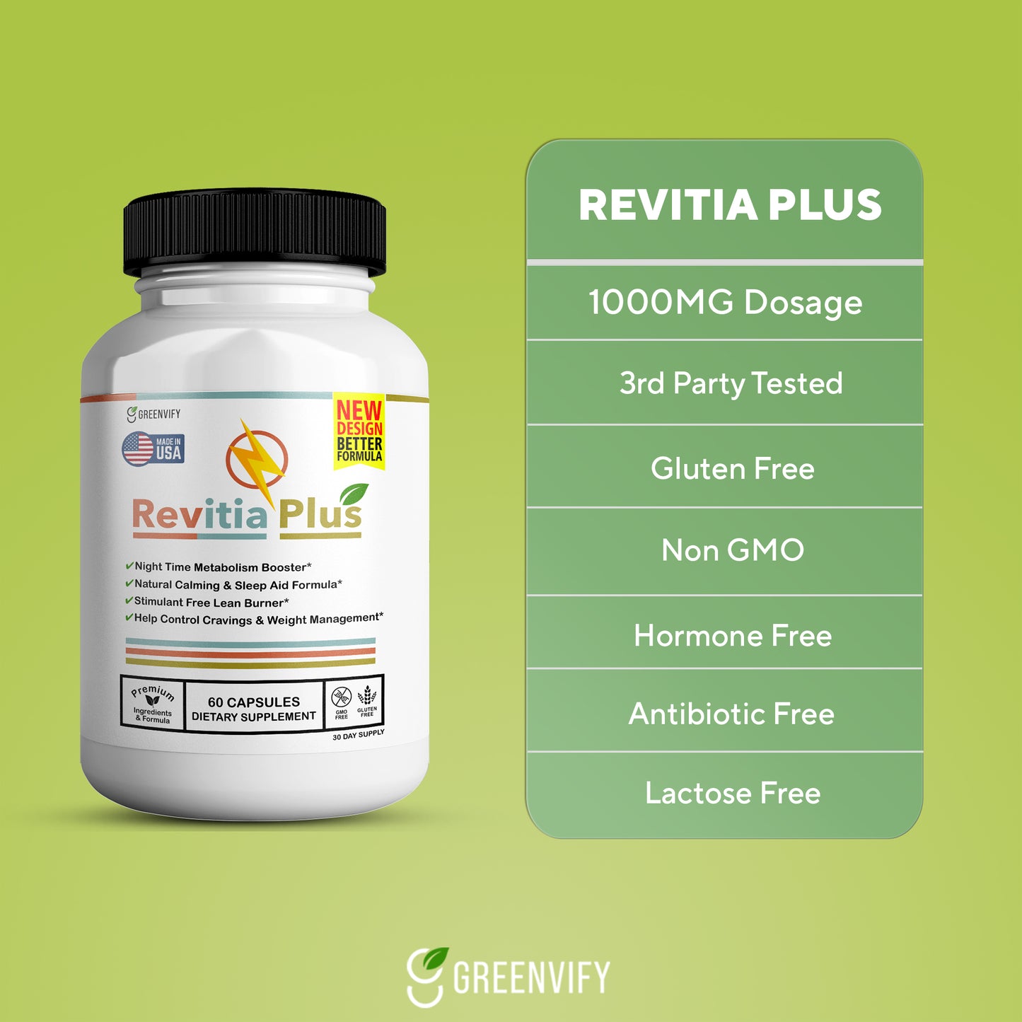 Revitia Plus Advanced Night Supplement