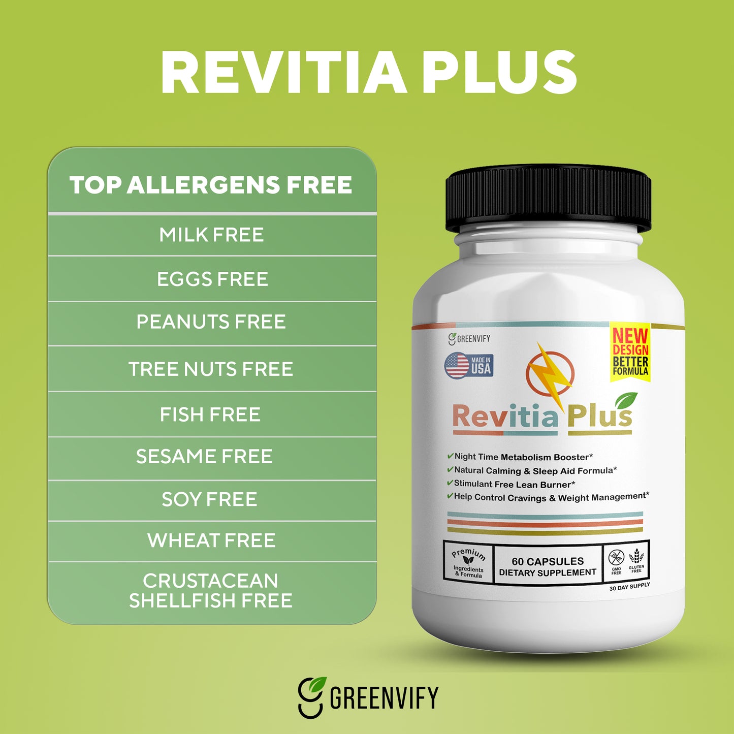 Revitia Plus Advanced Night Supplement