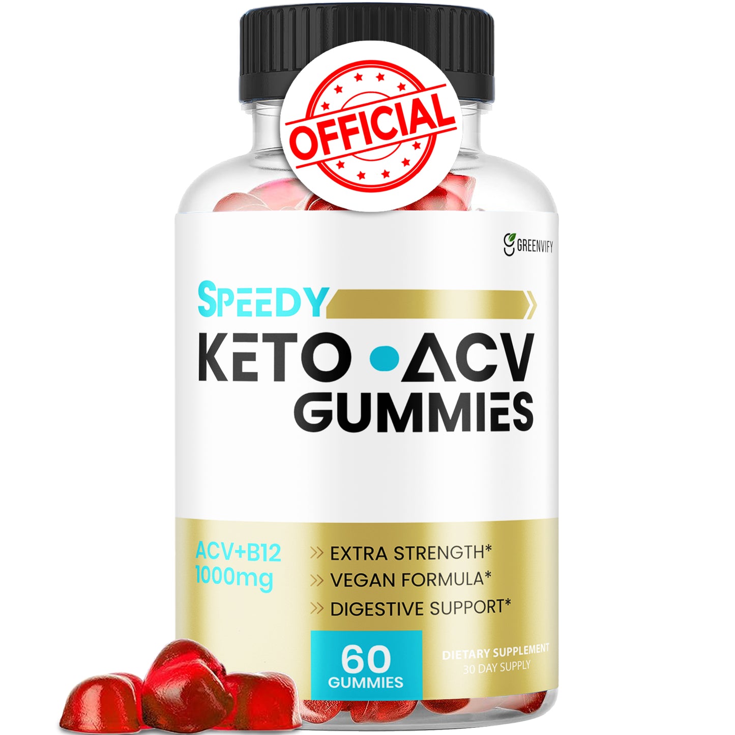 Speedy Keto Apple Cider Vinegar Gummies