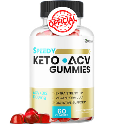 Speedy Keto Apple Cider Vinegar Gummies