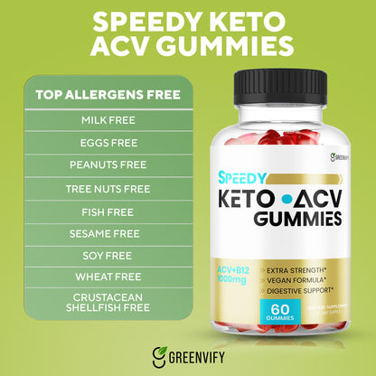 Speedy Keto Apple Cider Vinegar Gummies