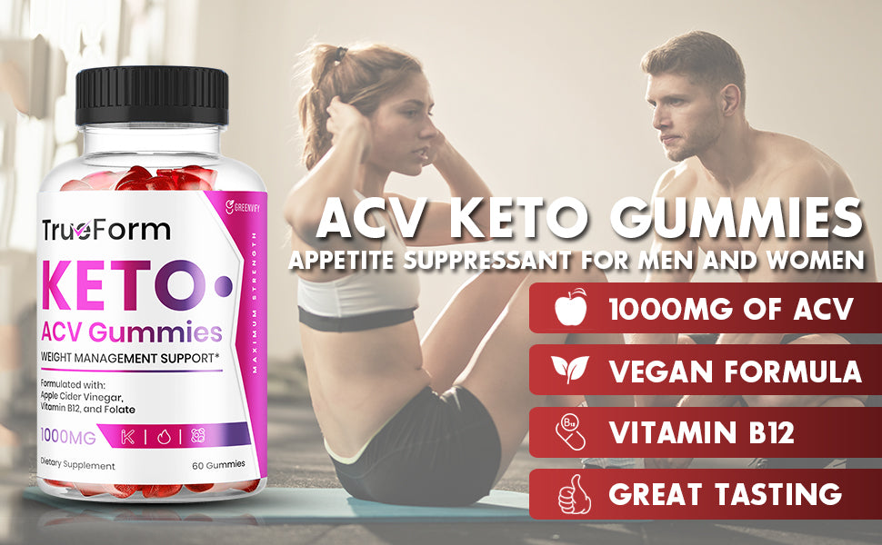 TrueForm Keto Apple Cider Vinegar Gummies