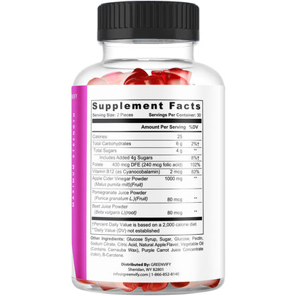 TrueForm Keto Apple Cider Vinegar Gummies